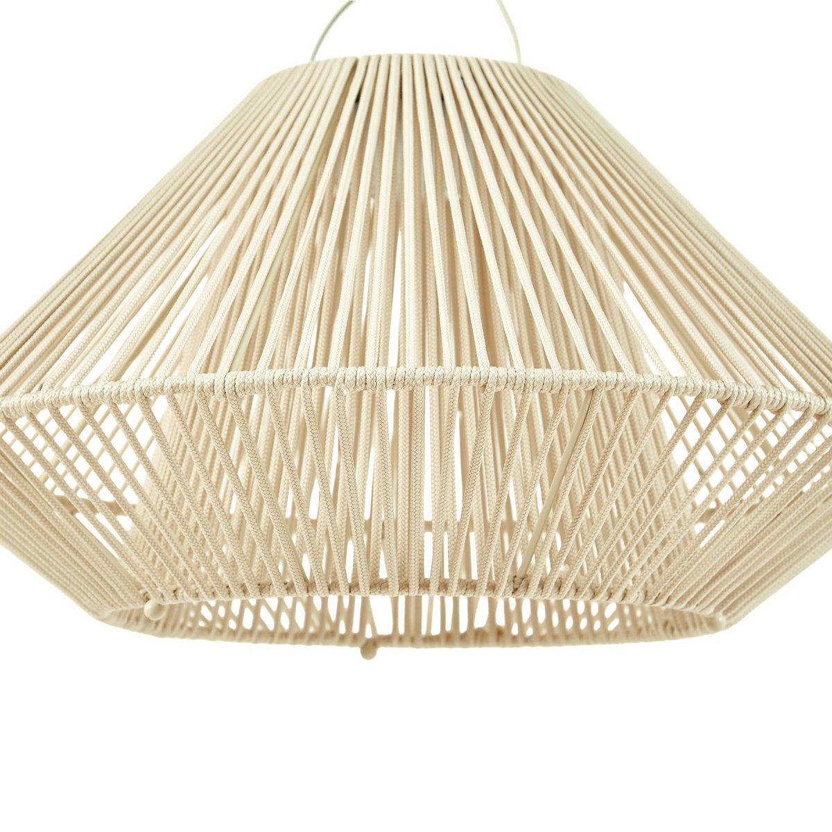 Lampe solaire moderneLED, Austas beige, noir, LINDBY