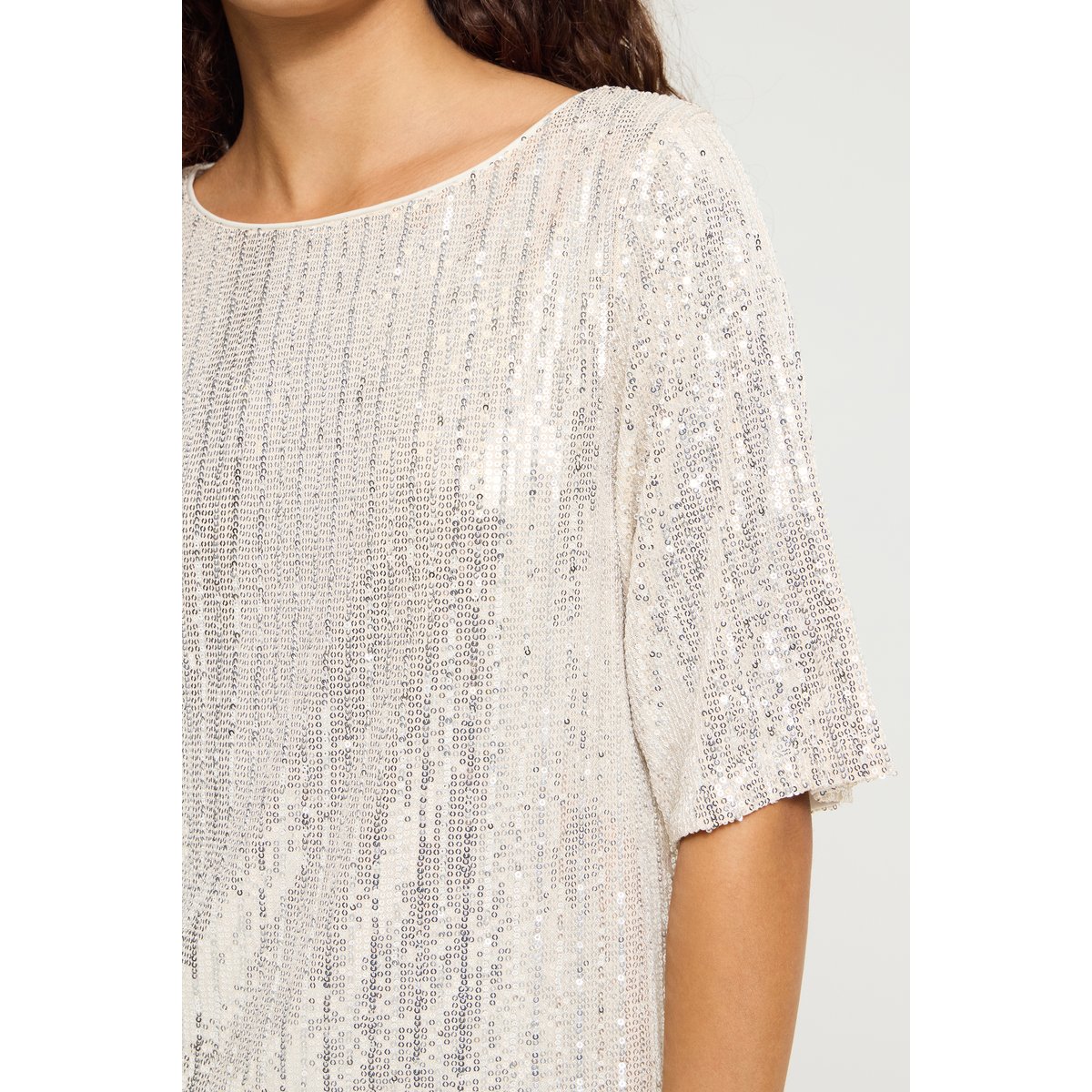 T-shirt beige frosted almond, ICHI