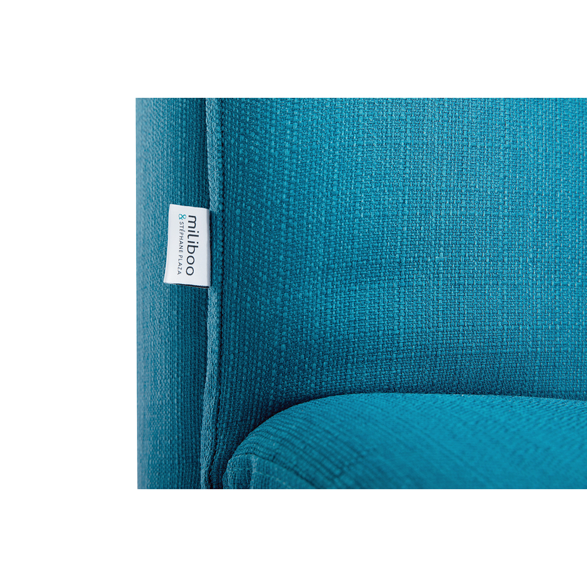 Canapé convertible scandinave 3 places SENSO bleu canard, MILIBOO
