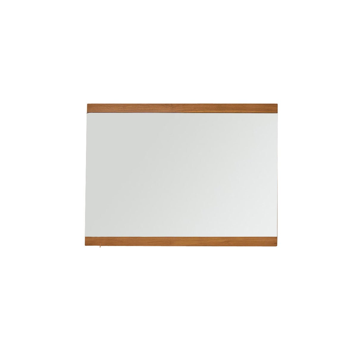 Miroir en teck massif recyclé 80x60 cm NAHELE naturel, BERAH GETAH