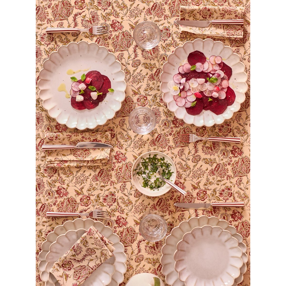 Nappe en coton indien imprimé Penjab imprimé penjab, CYRILLUS