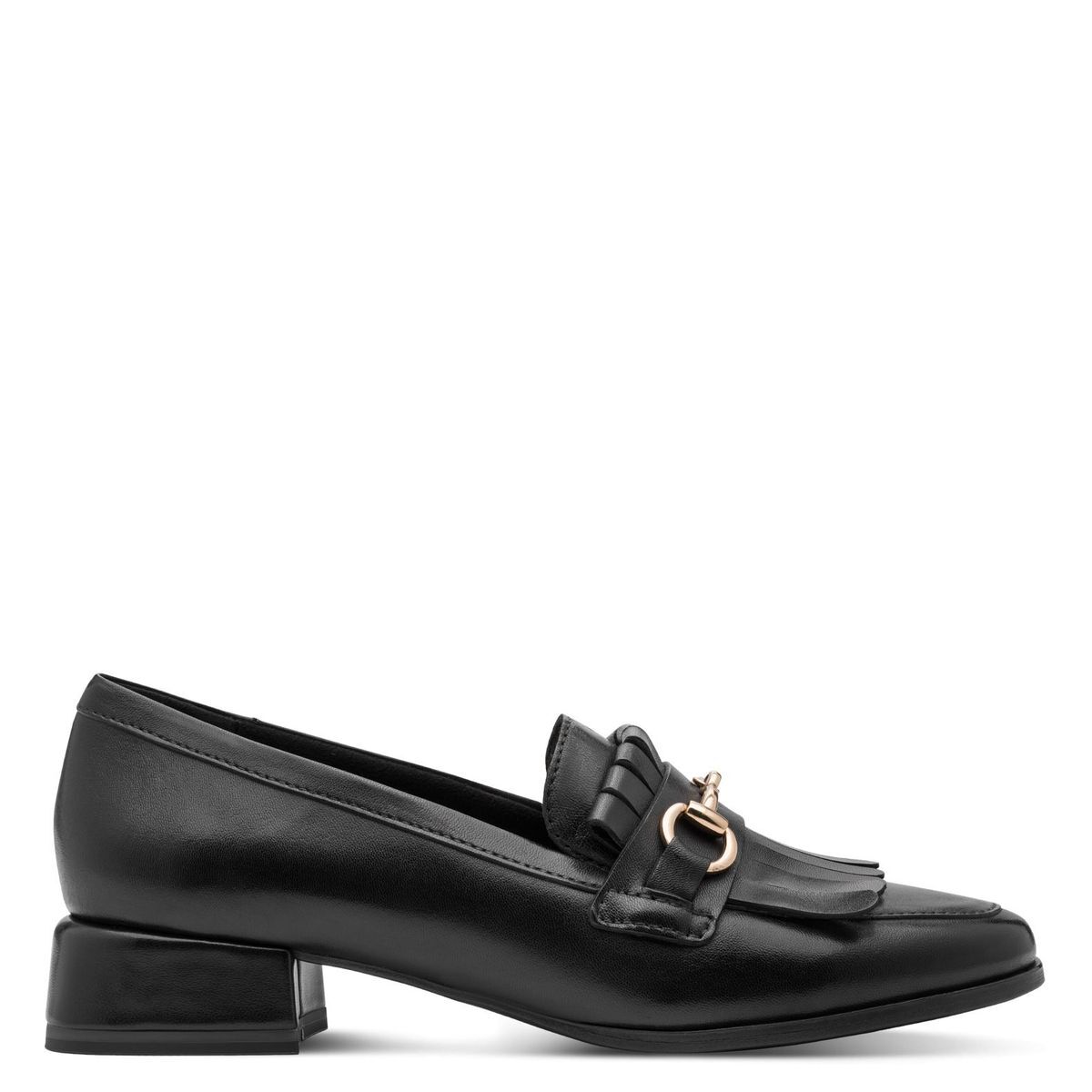 Slipper talon bloc noir nappa, MARCO TOZZI
