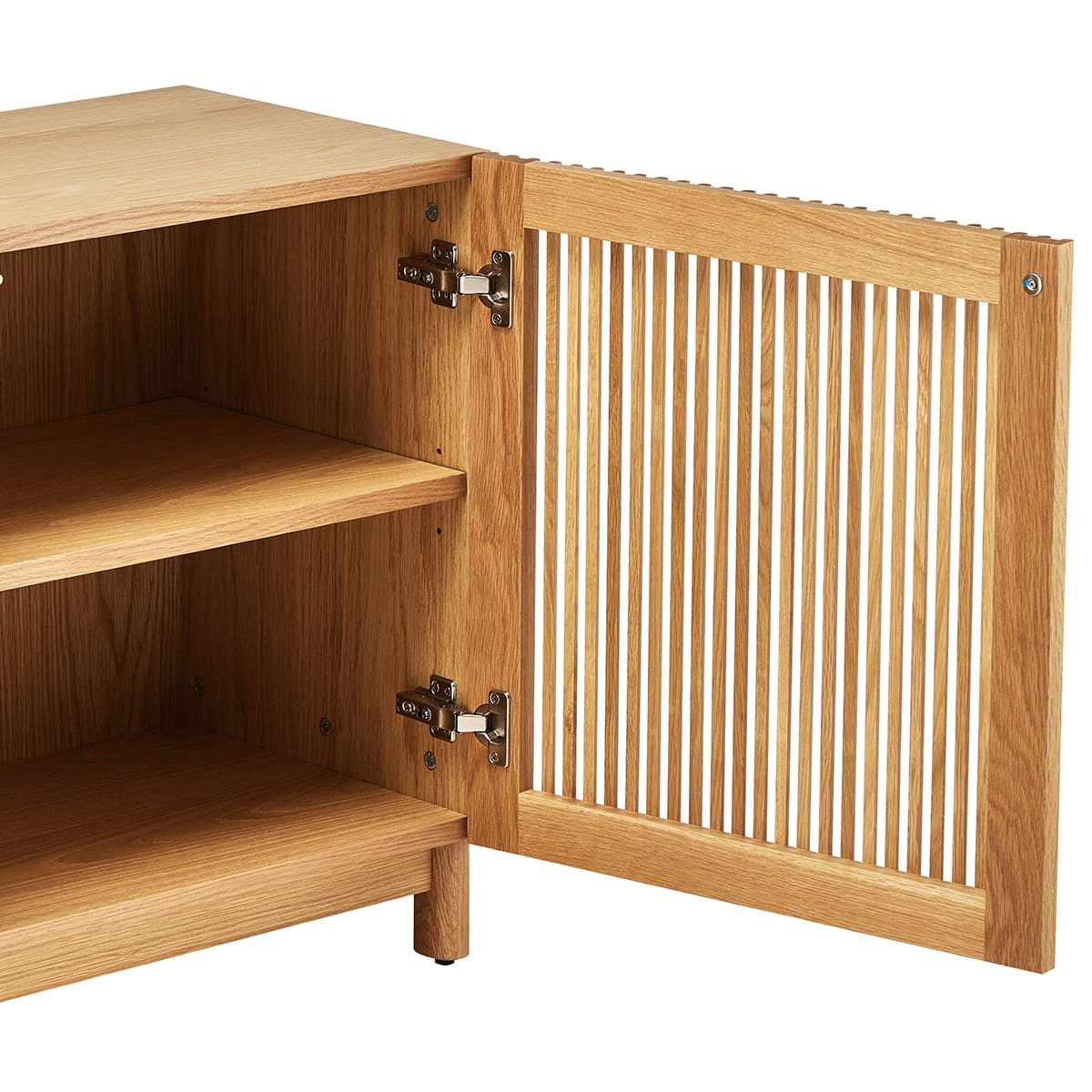 Buffet 3 portes bois/frêne - UMEA naturel, HOMIFAB