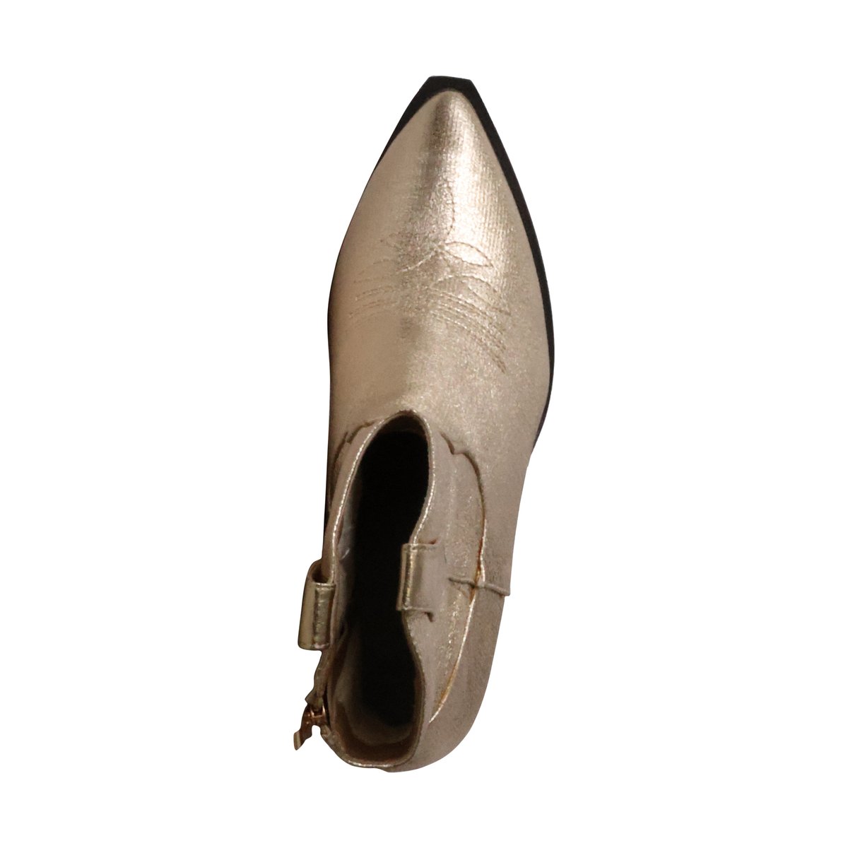 Bottines à Zip or, ENZA NUCCI