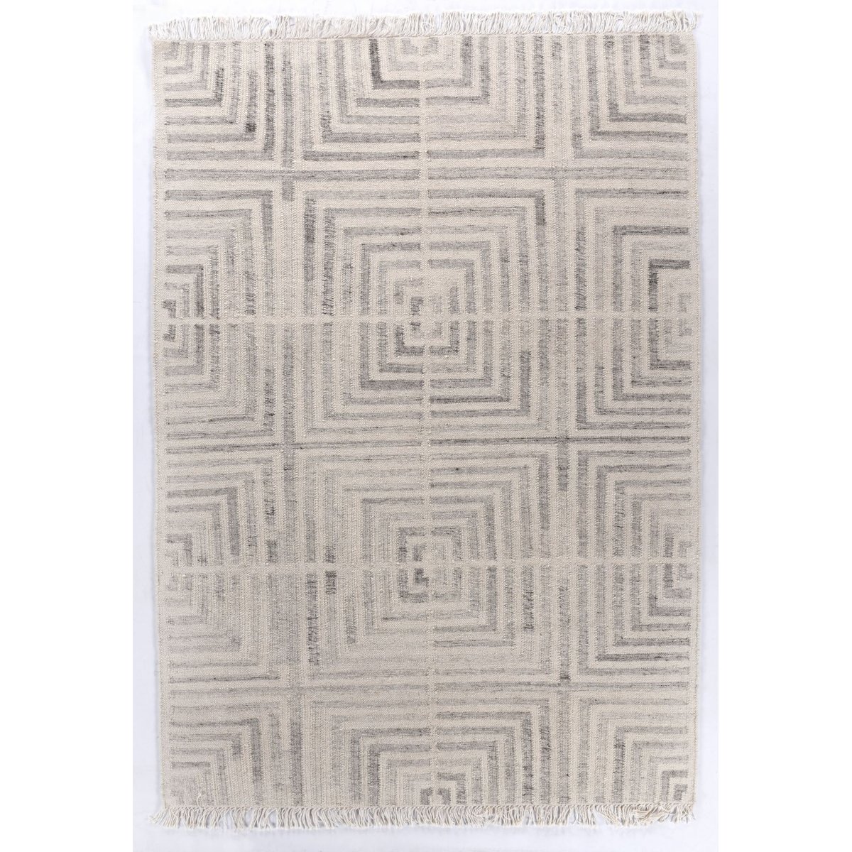 Tapis salon Vintage tissé main réversible naturel, TOM TAILOR