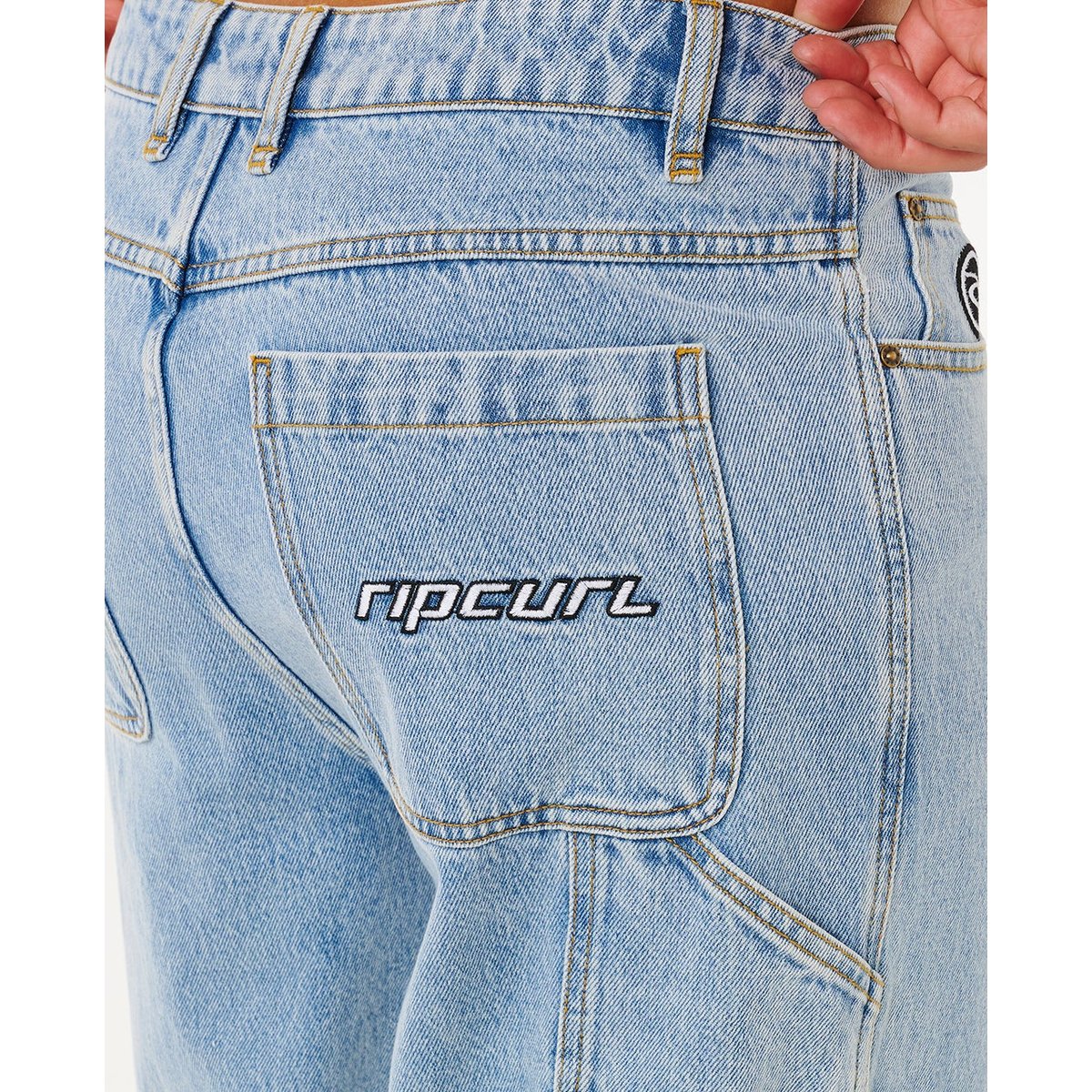 Pantalon en jean Nu Dose bleu délavé, RIP CURL