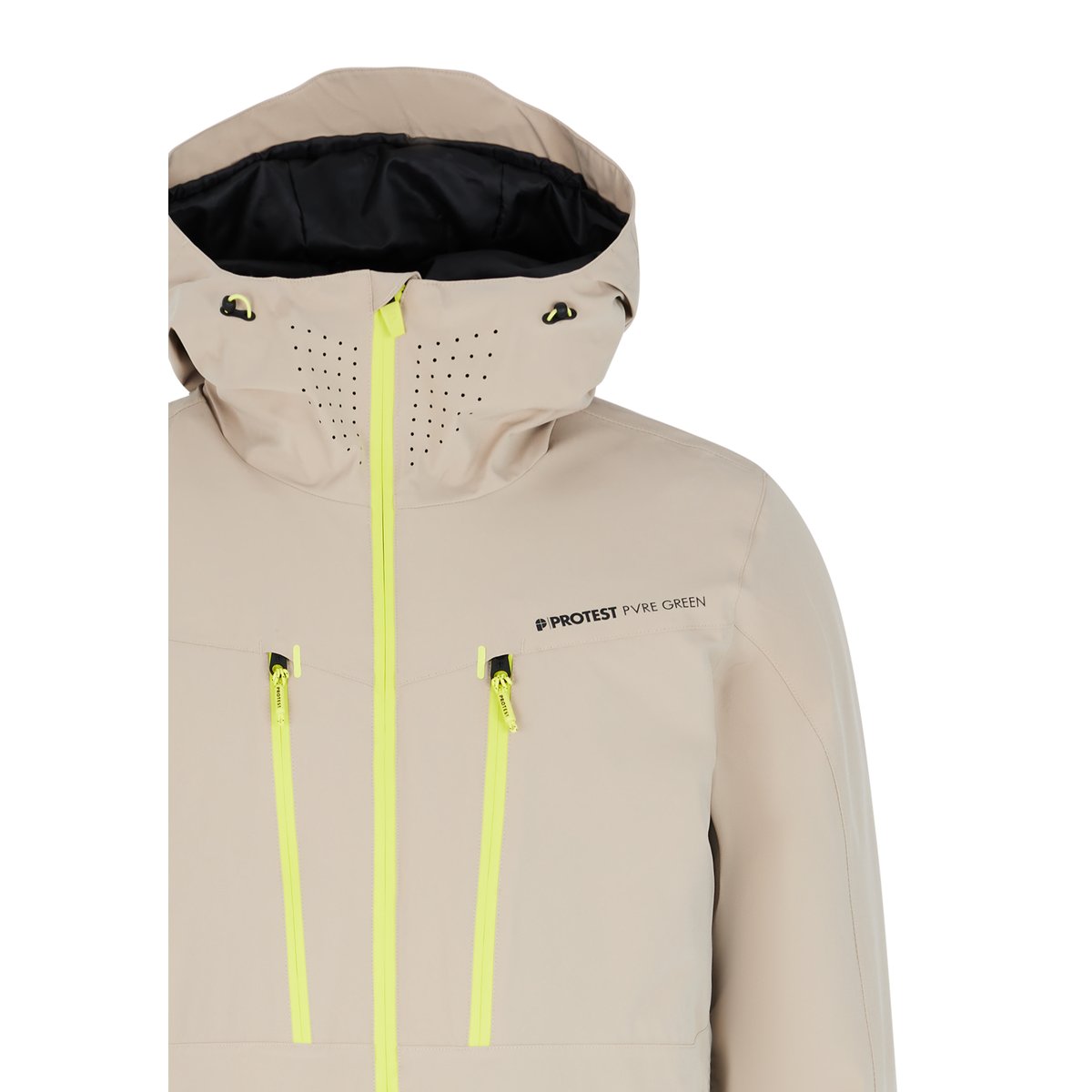 Veste de ski et de snowboard PRTTIMOTHY bamboobeige, PROTEST