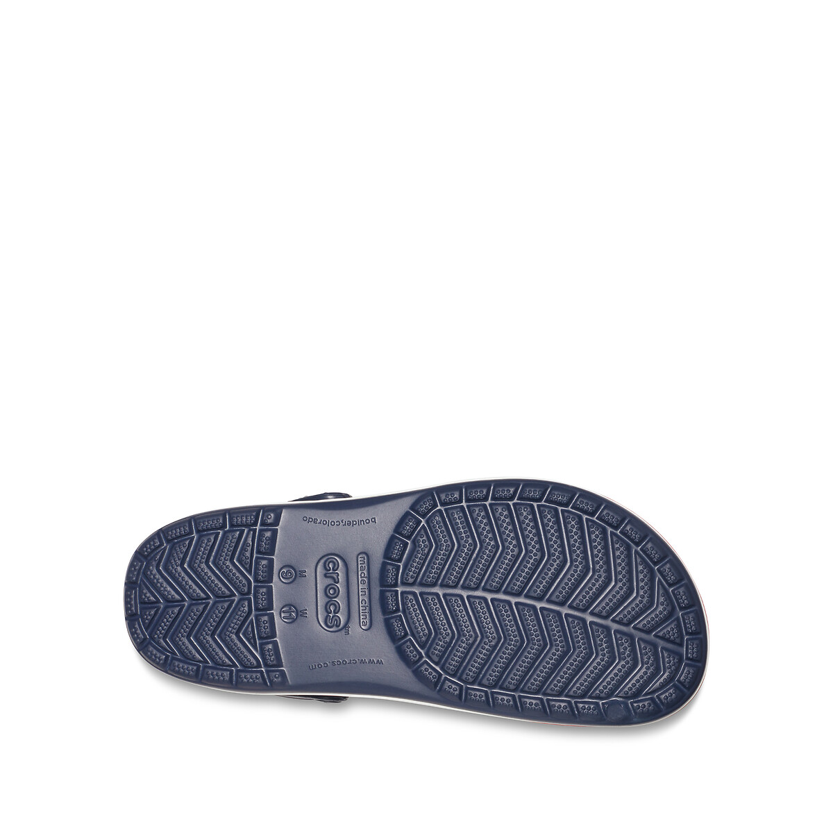Sabots Crocband marine/blanc/rouge, CROCS