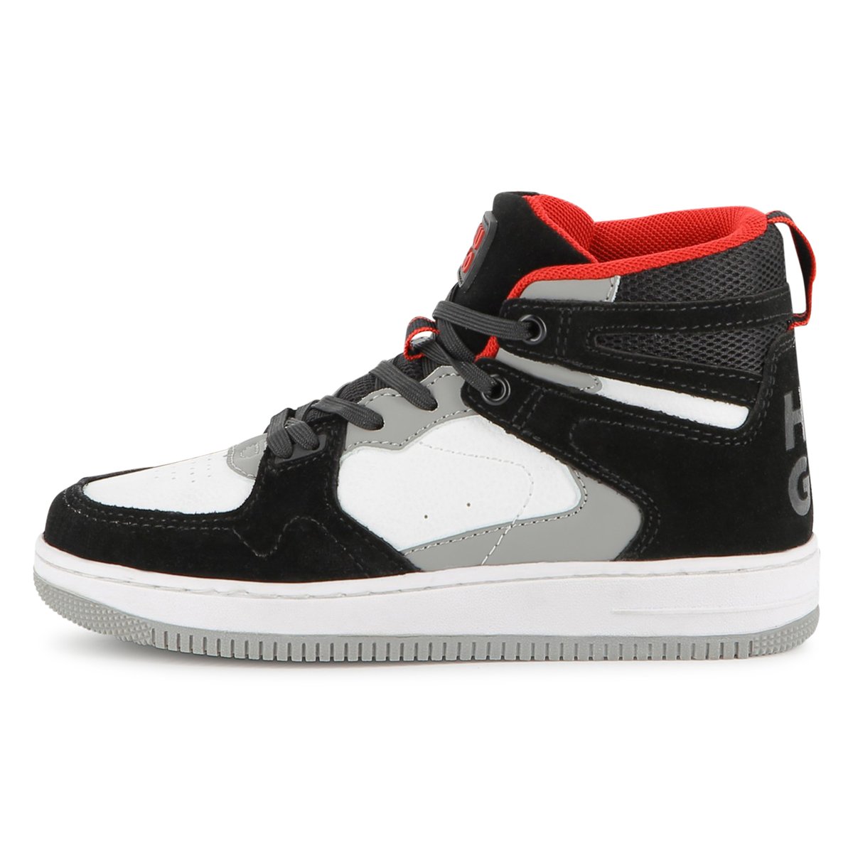 Baskets montantes black, HUGO KIDSWEAR