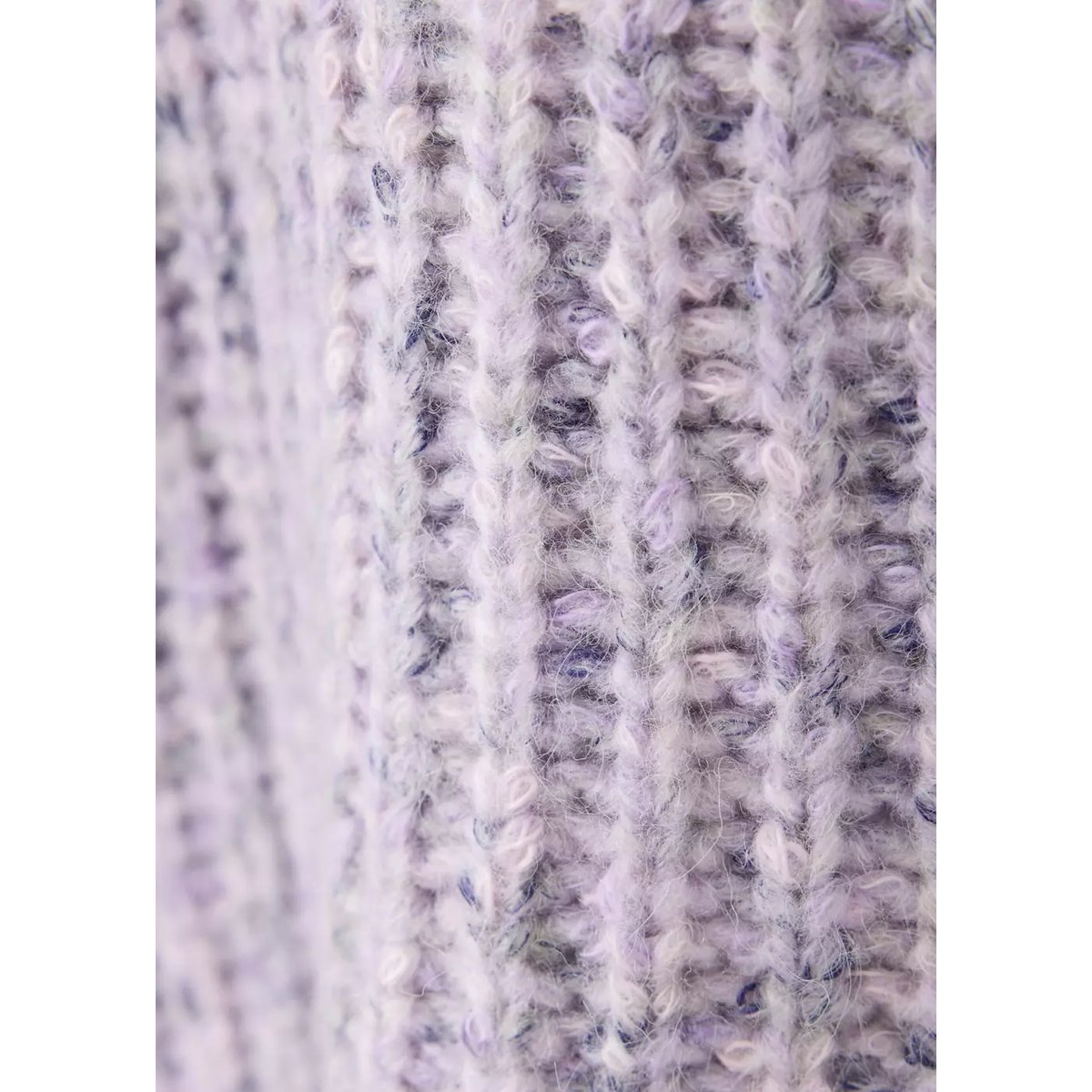 Pull côtelé jaspé lilas, MANGO KIDS