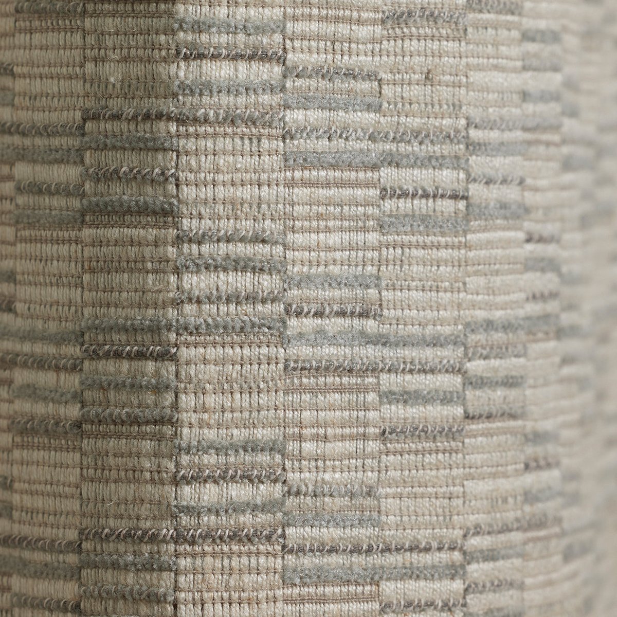 Rideau À Oeillets en Jacquard texturé et graphique KAPLAN ivoire et naturel, MADURA