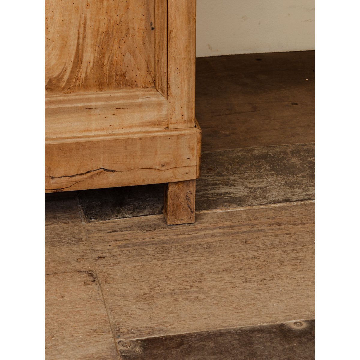 Buffet îlot en bois et marbre Gilbert N°1575 - Bon état blanc, DEBONGOUT