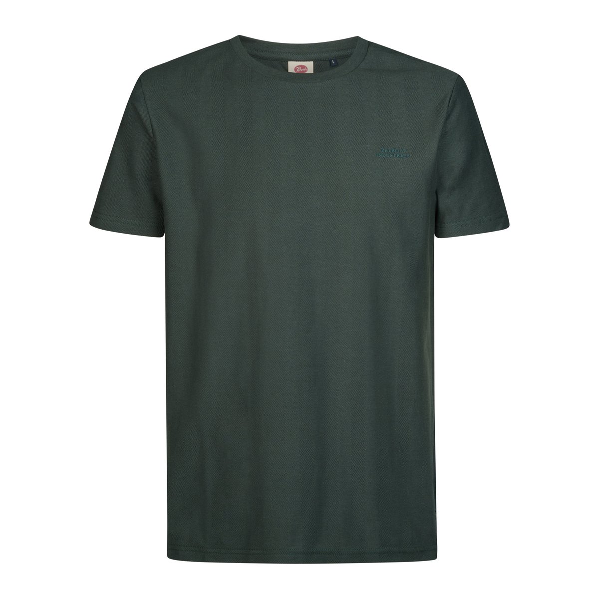 T-shirt à motif chevrons hayden vert deep green, PETROL INDUSTRIES