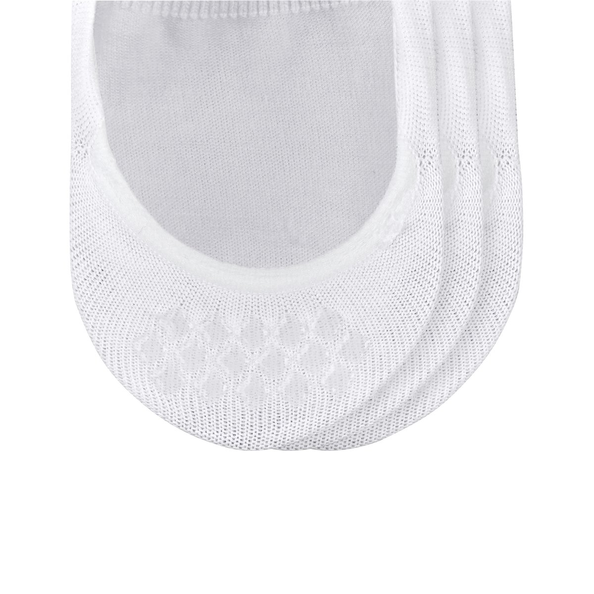 Chaussettes invisibles Step High Cut 3-Pack blanc, FALKE