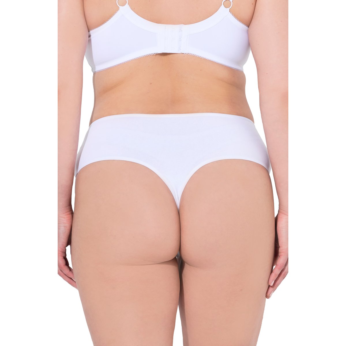 Strings, lot de 3. Collection Basic blanc neige, ULLA POPKEN