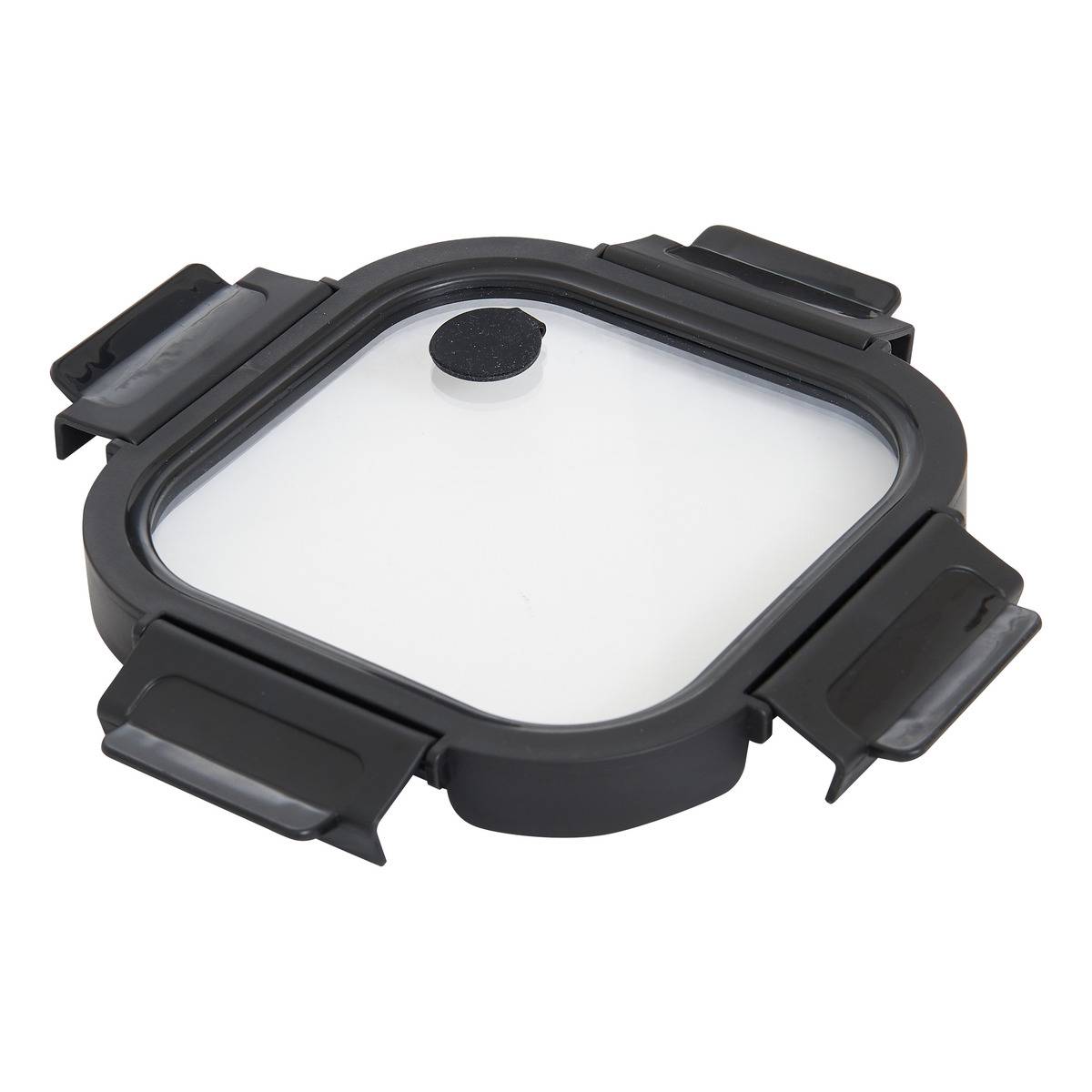 Boîte de conservation carrée 0,5L CLIPEATPLUS transparent, 5FIVE SIMPLY SMART
