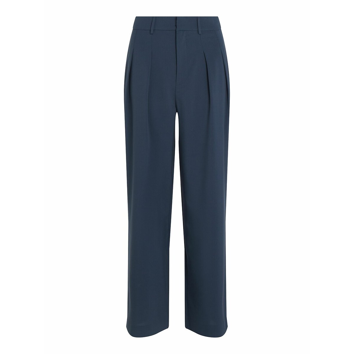 Pleat Front Trousers with Wide Leg 90005821, CALVIN KLEIN JEANS