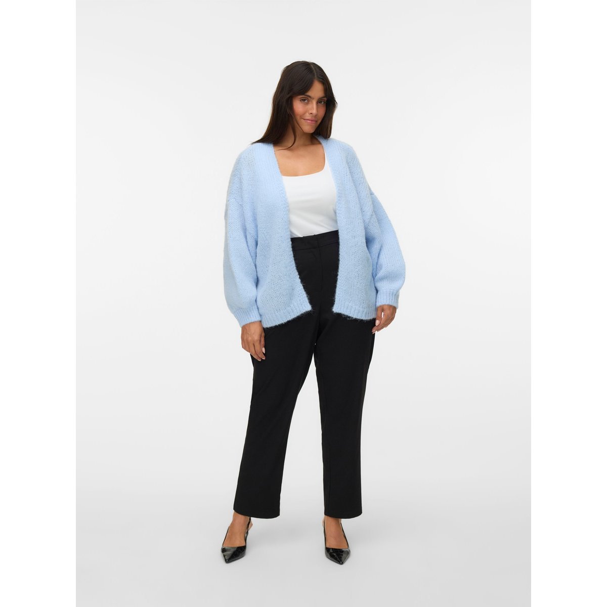 Cardigan cashmere blue, VERO MODA