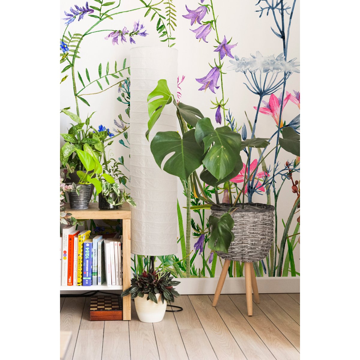 Papier peint panoramique VOLUBILIS multicolore, LE PAPIERS DE NINON
