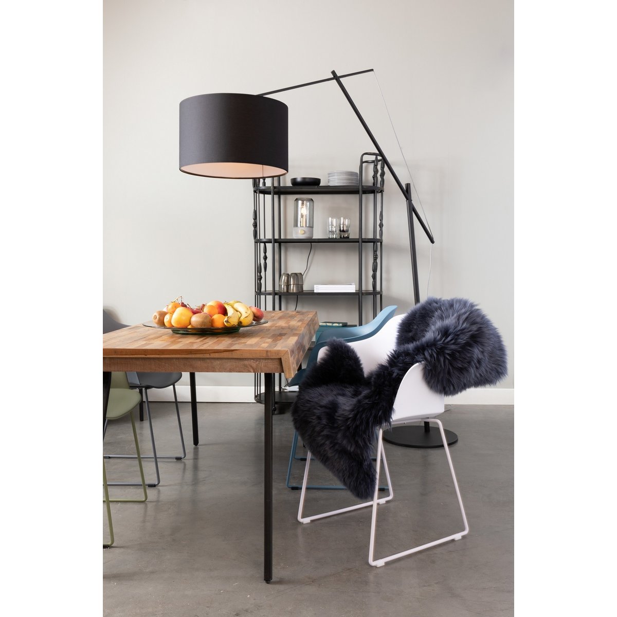 Chaise design (lot de 2), TANGO blanc, BOITE A DESIGN