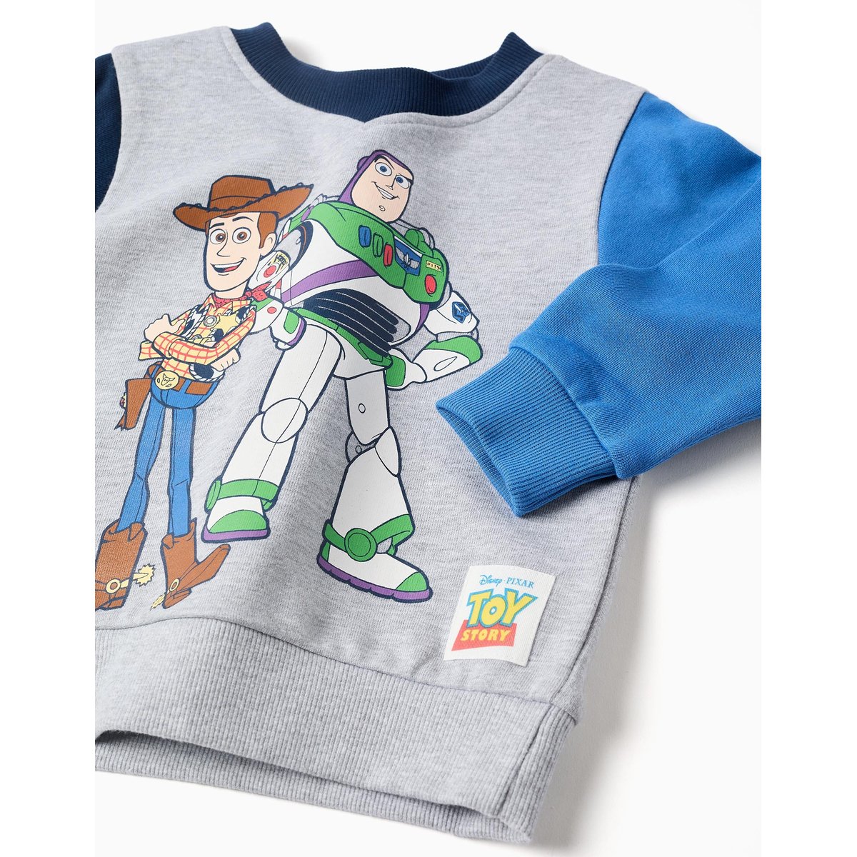 Ensemble de jogging en coton avec imprimé Toy Story bleu foncé, ZIPPY