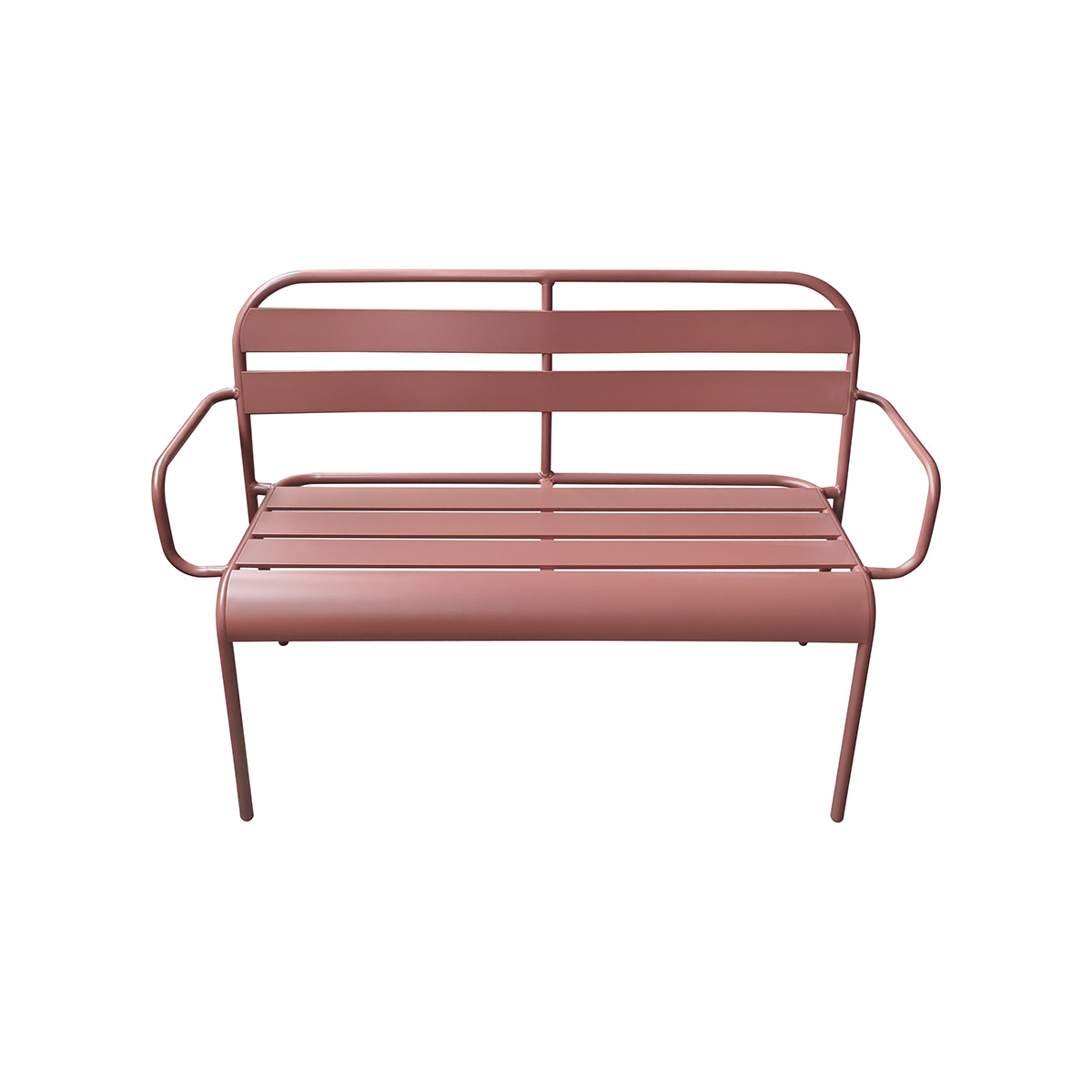 Banc de jardin en aluminium 118cm Framboise SOHA framboise, WILSA GARDEN