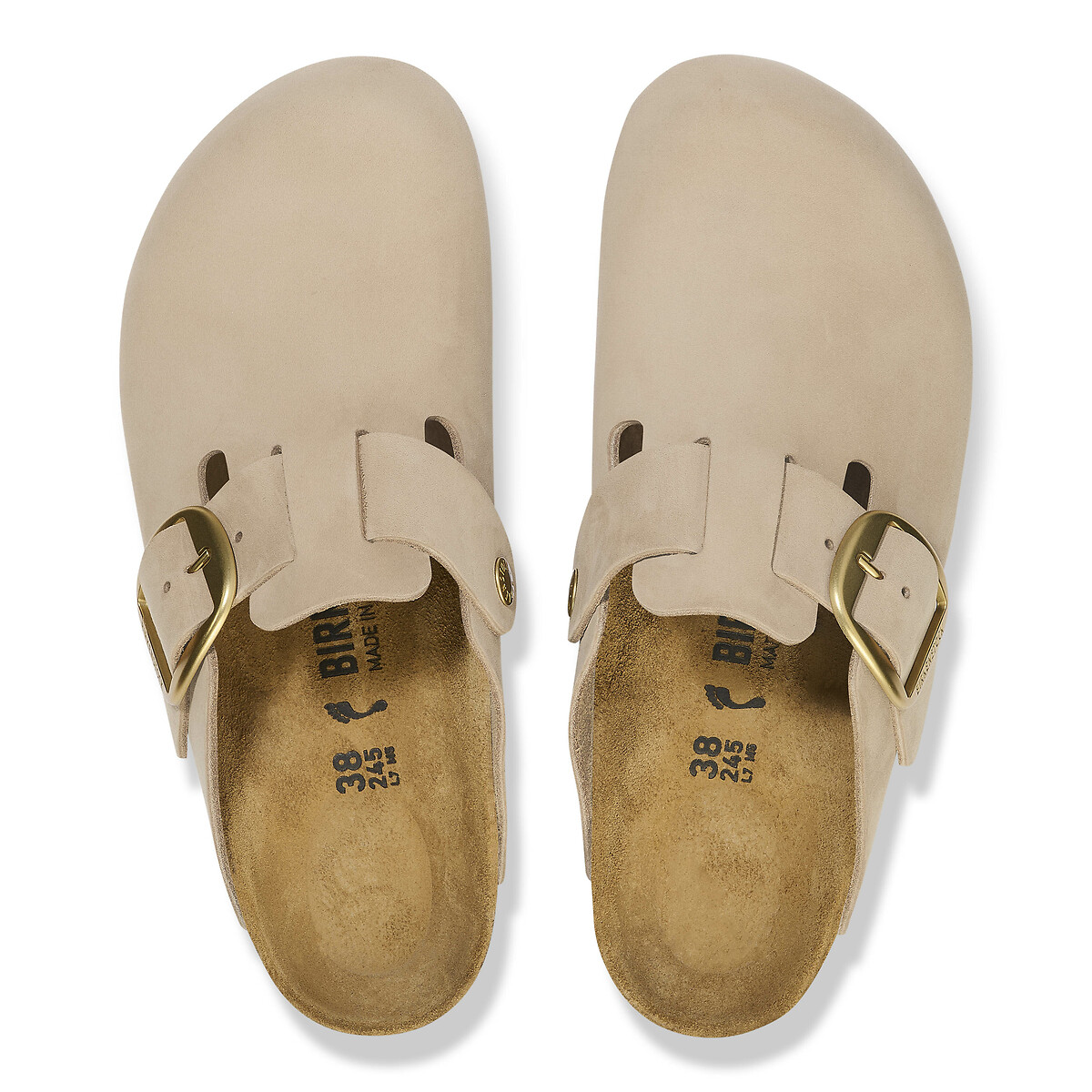 Boston Big Buckle Clogs beige, BIRKENSTOCK