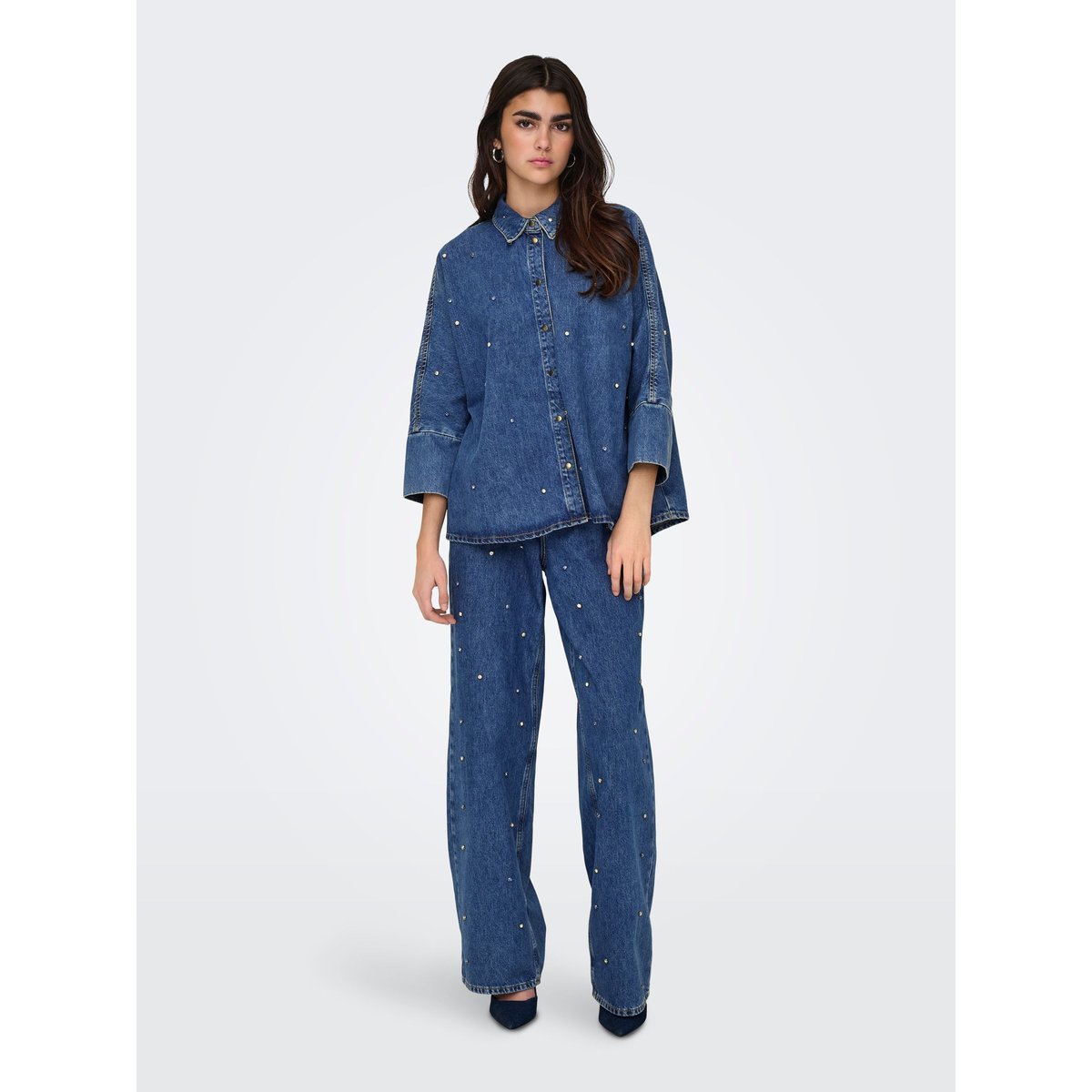 Chemise En Denim medium blue denim, ONLY
