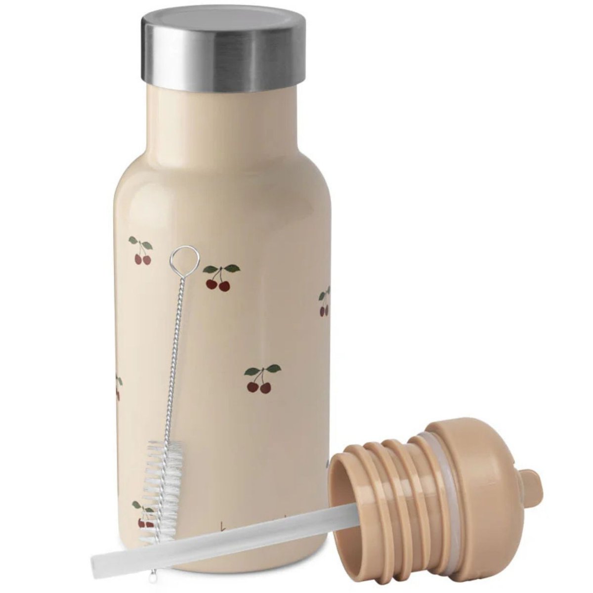 Gourde isotherme rose, rouge, vert, KONGES SLOJD