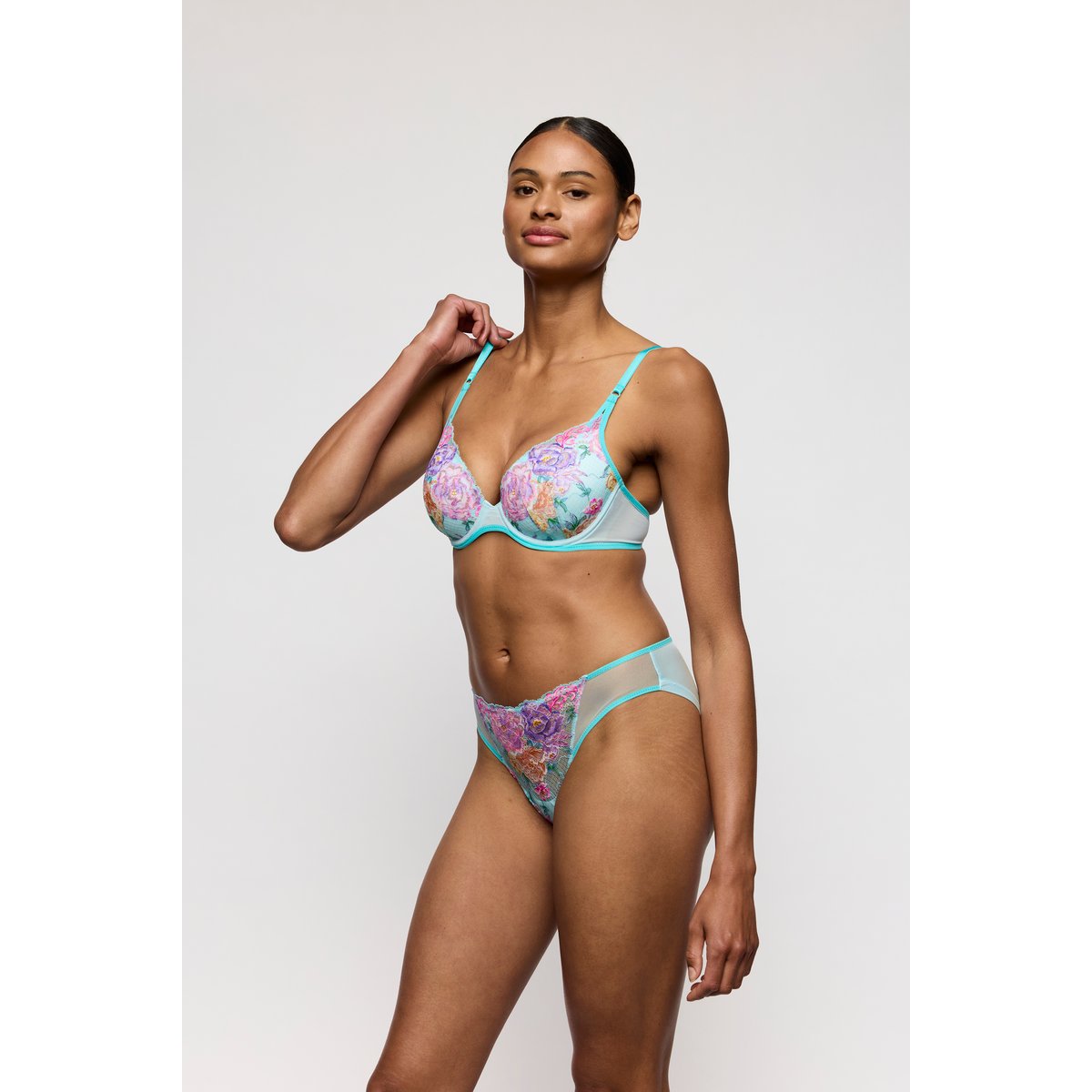 Slip brésilien LISBETH multi - clearwater, MARIE JO