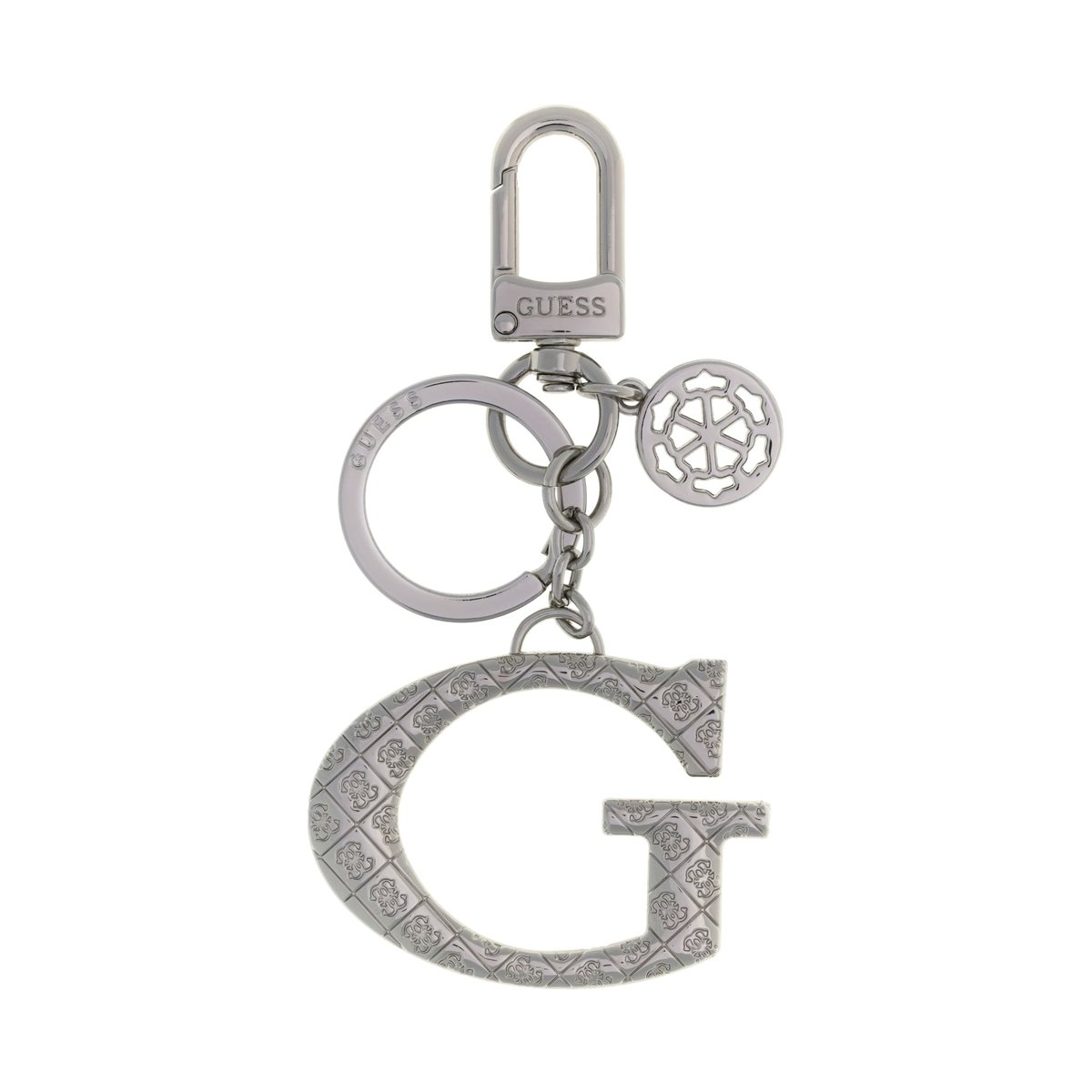 Porte-Clés Logo argent, GUESS
