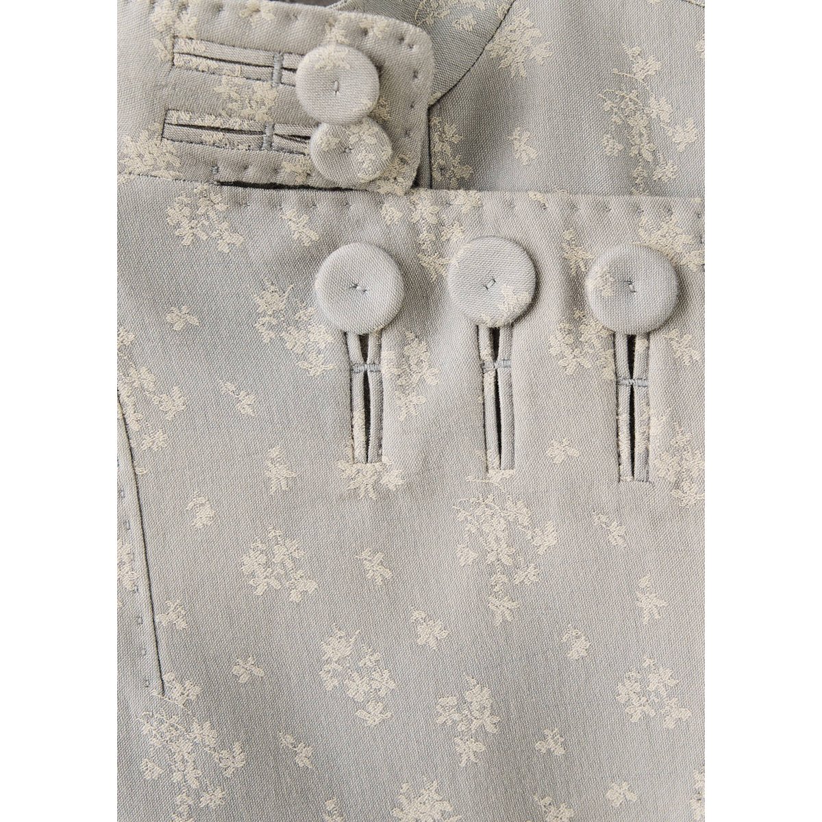 Veste en jacquard à revers bleu, MANGO