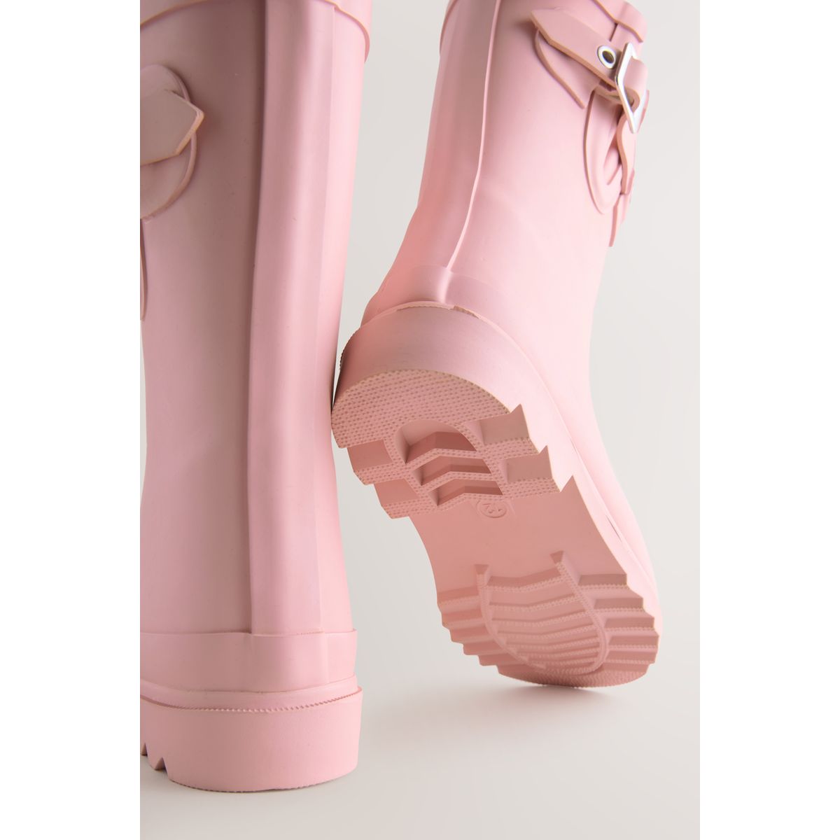 Bottes en caoutchouc avec doublure chaude rose, NEXT