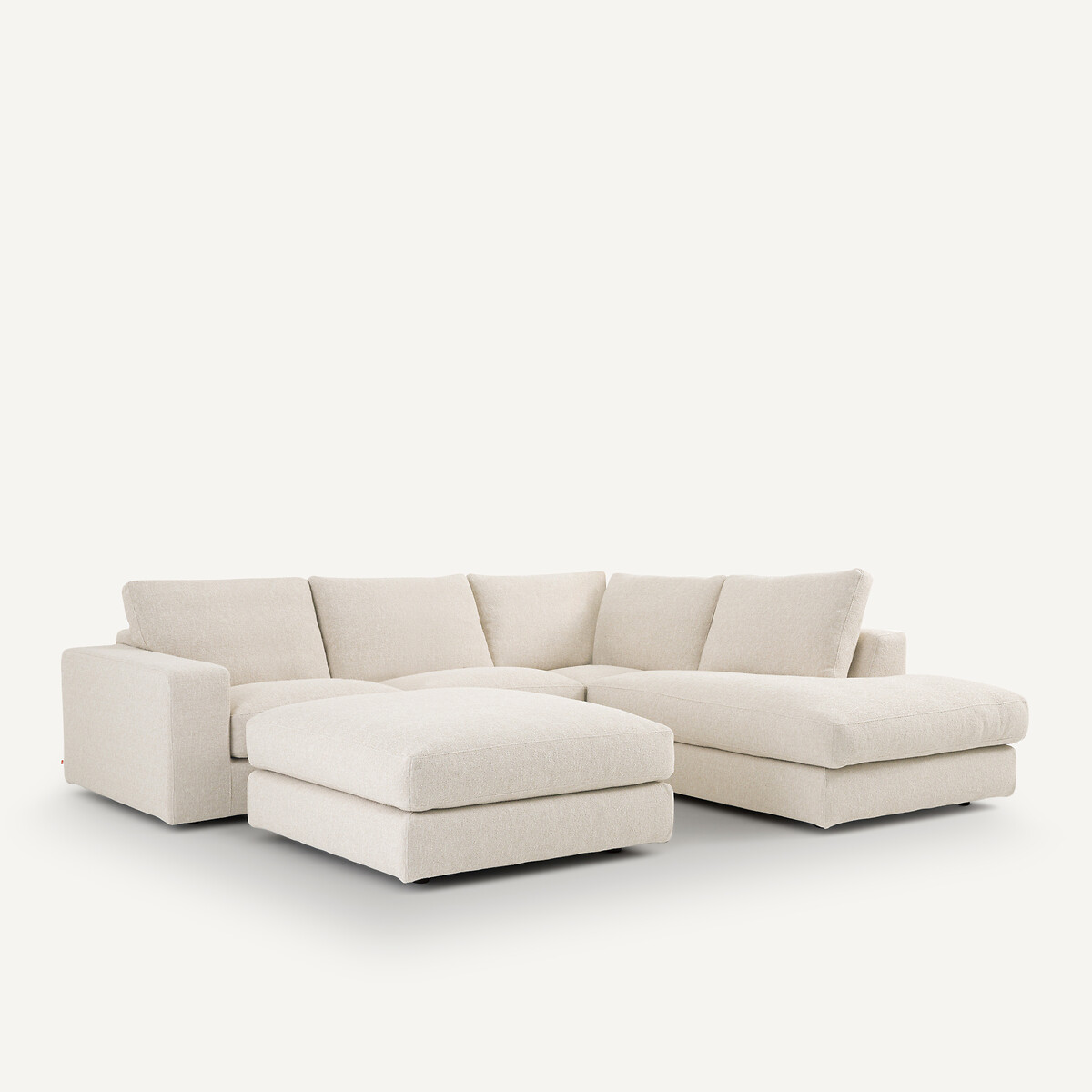Repose-pieds bouclette, Skander craie, AM.PM
