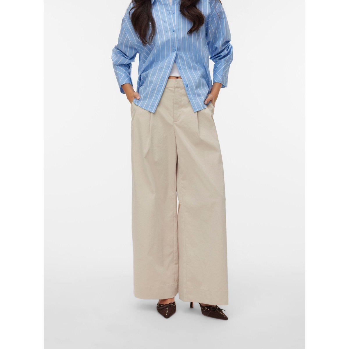 Pantalon cement, VERO MODA