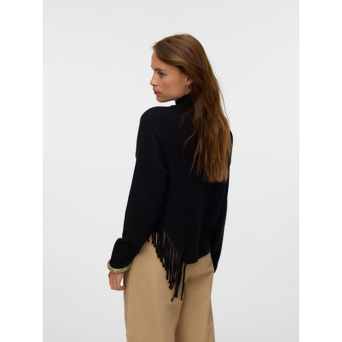 Pull En Maille black 1, VERO MODA
