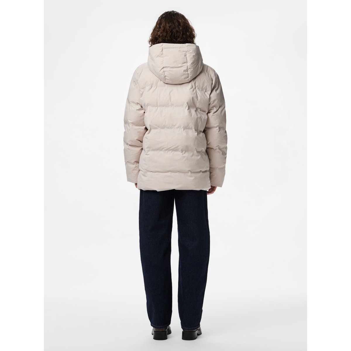 Veste Rembourrée silver gray, PIECES