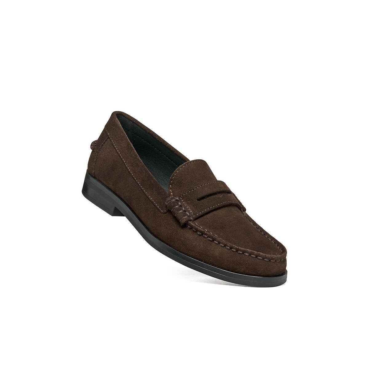 Noemen Suede Loafers chocolate brown, GEOX