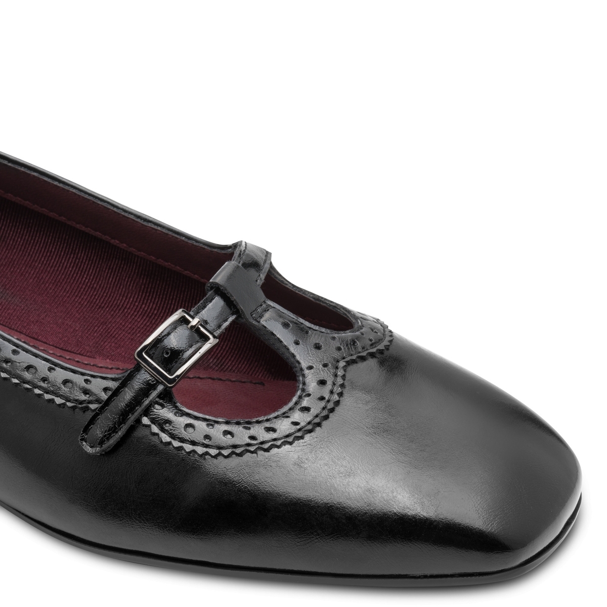 Ballerine talon bloc noir, TAMARIS