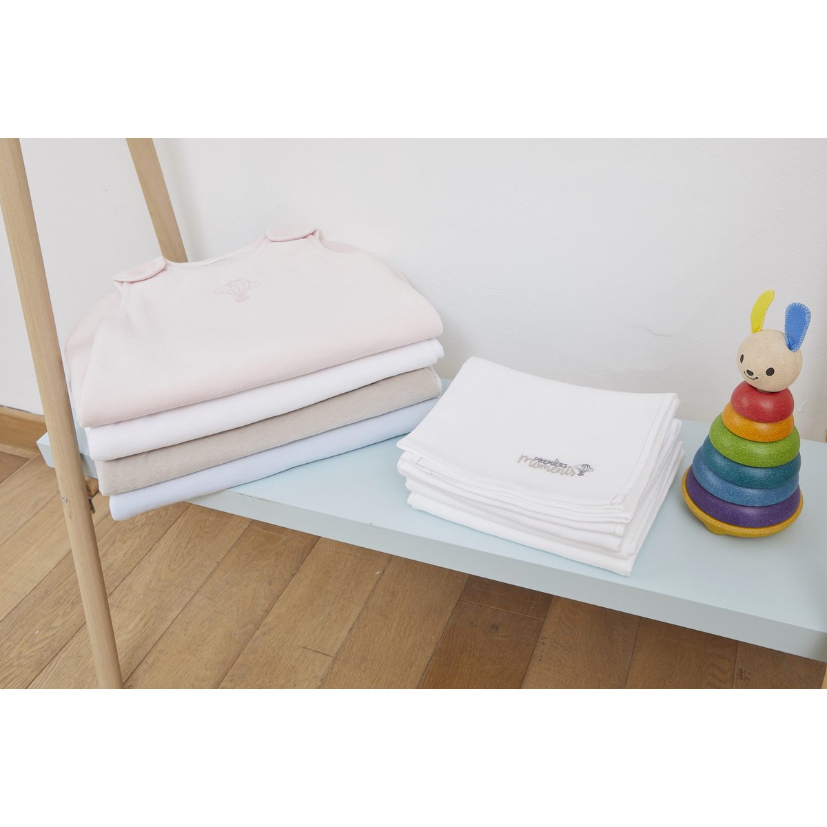 Gigoteuse Hiver en Velours – TOG 2.5 – Coton bio crème, PREMIERS MOMENTS