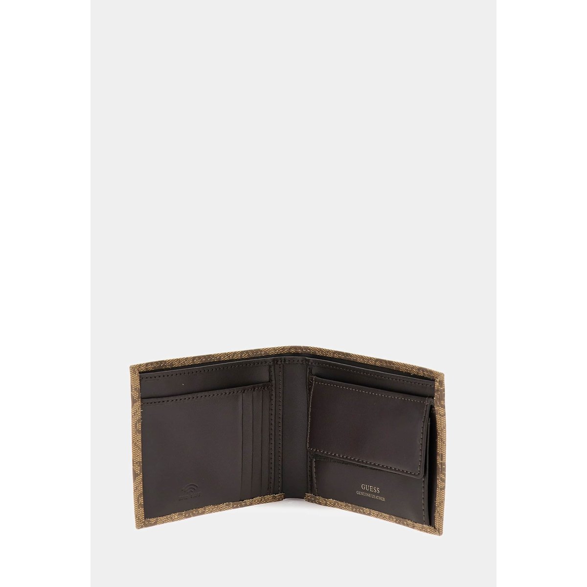 Portefeuille Milano beige multi, GUESS