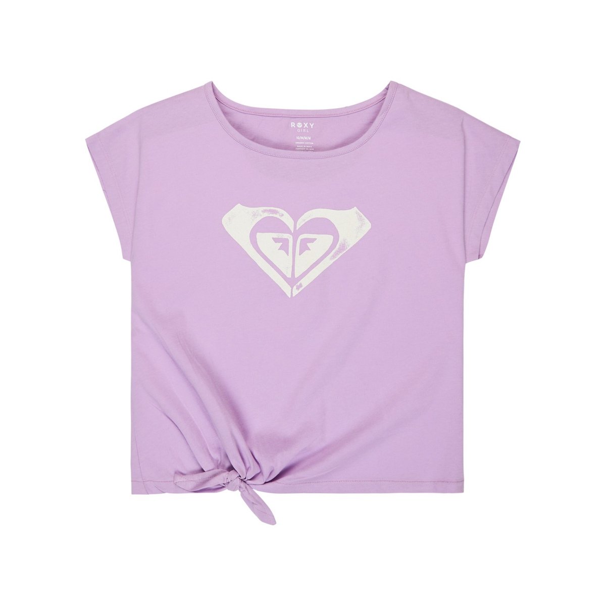 T-Shirt, manches courtes, col rond, Floral. violet crocus petal, ROXY