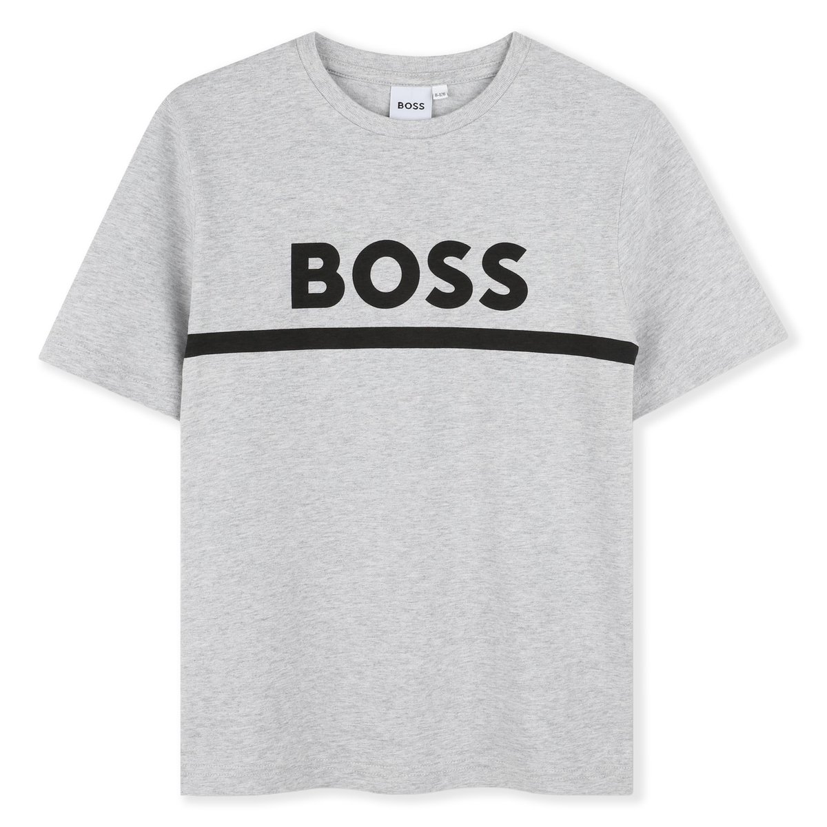 Tee-shirt manches courtes gris chine, BOSS KIDSWEAR