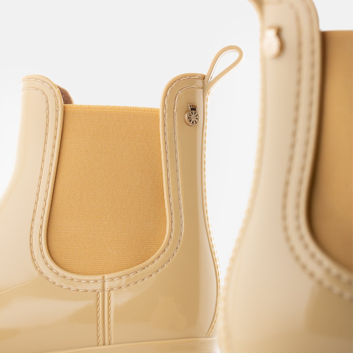 Boots de pluie vegan COMFY lait, LEMON JELLY