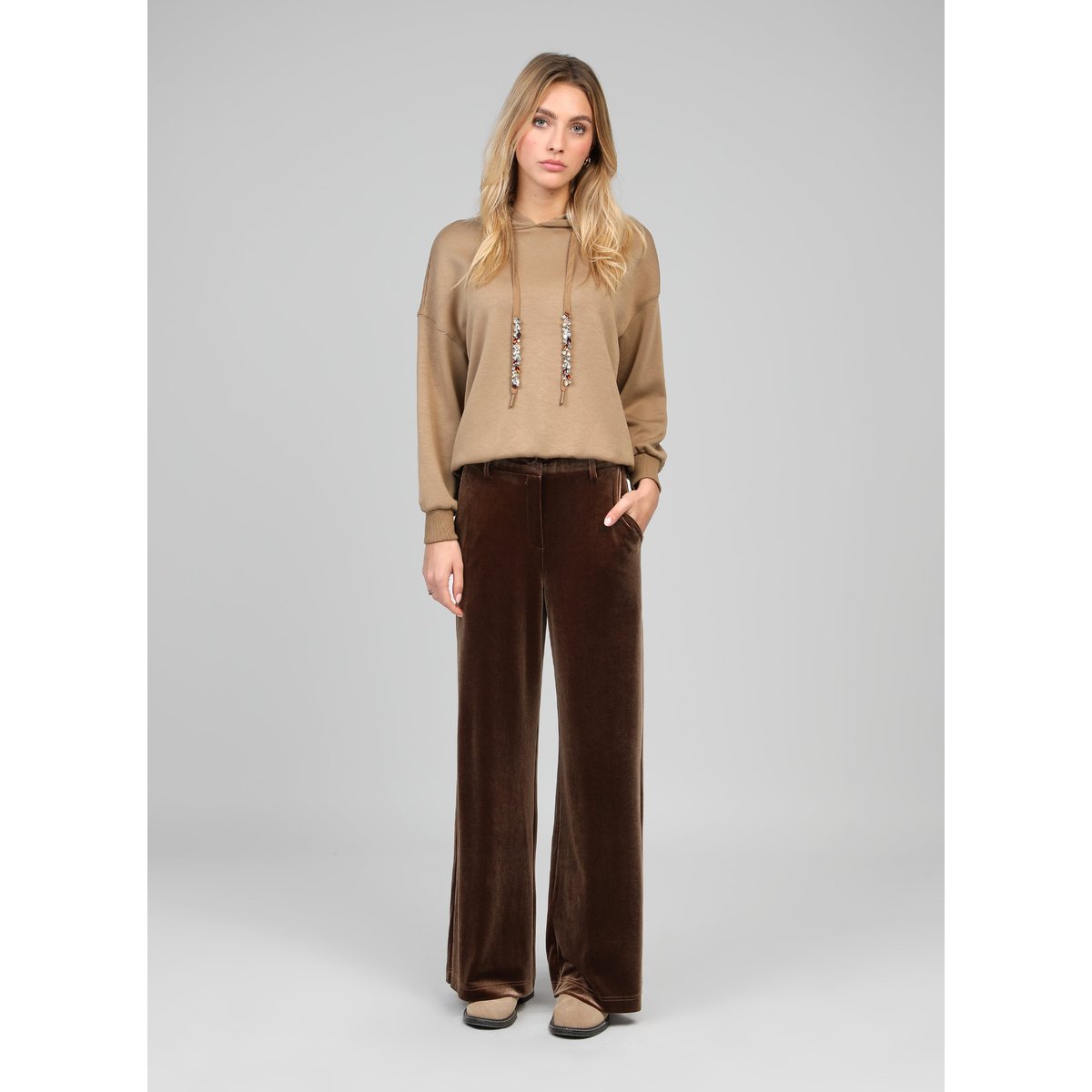 Sweat ANIKA camel, AN'GE