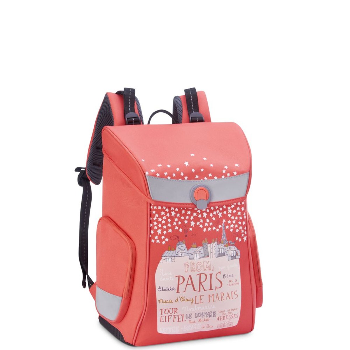 Sac XS BACK TO SCHOOL 2020 corail rose, DELSEY PARIS