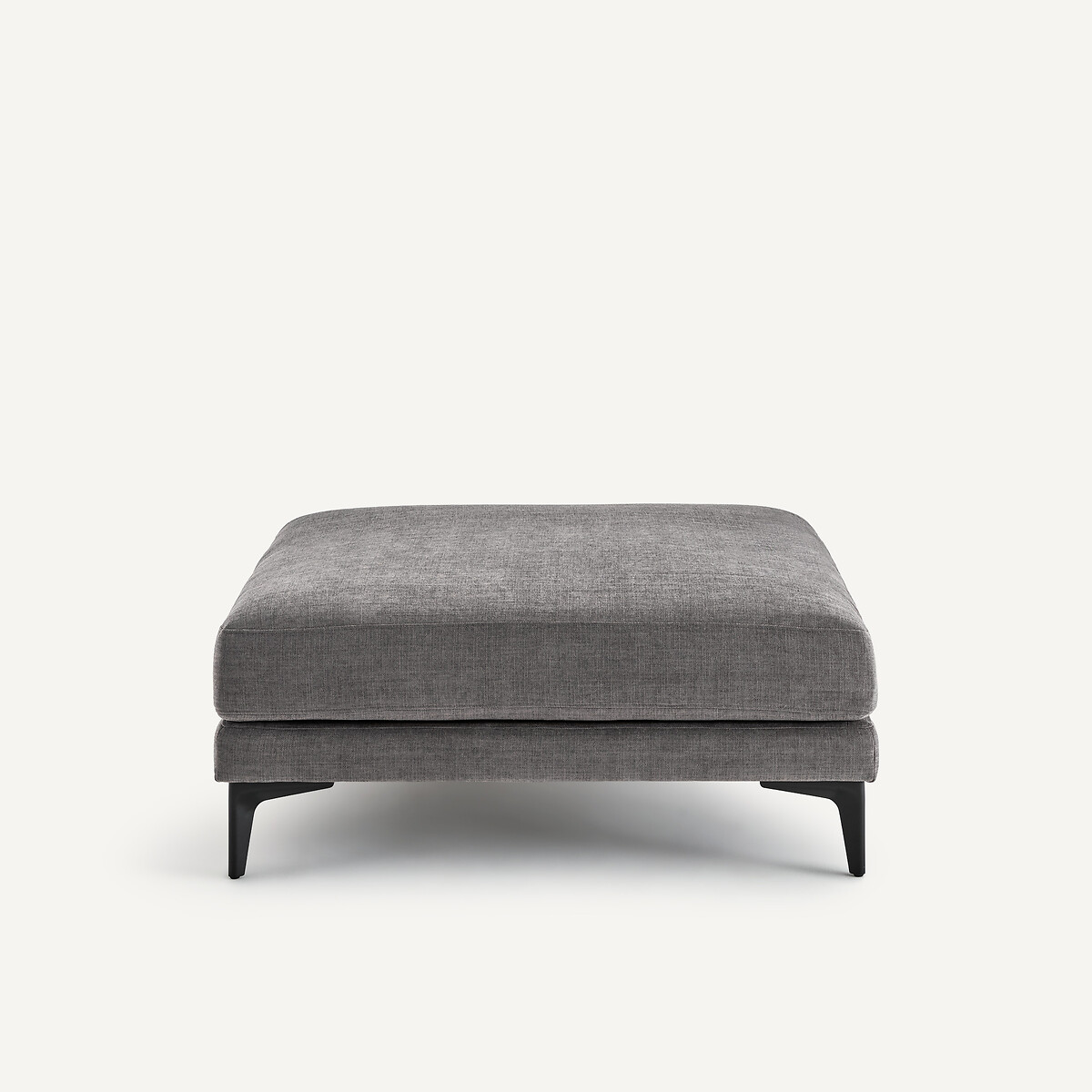 Repose-pieds en polyester et coton, MODERNISTE gris stone, EMMANUEL GALLINA X AM.PM