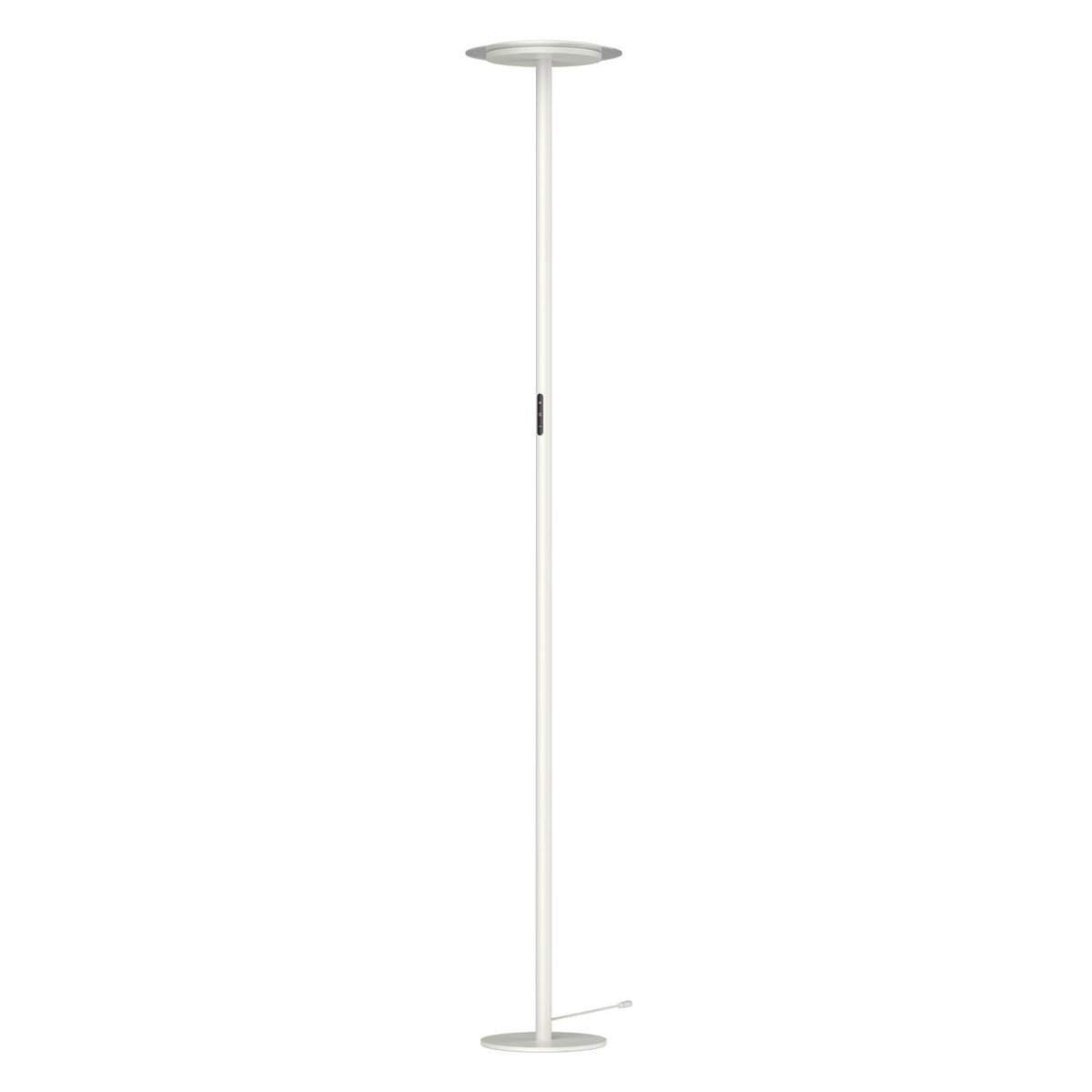 Lampadaire LED fin et stable - LELIA blanc, KOSILUM