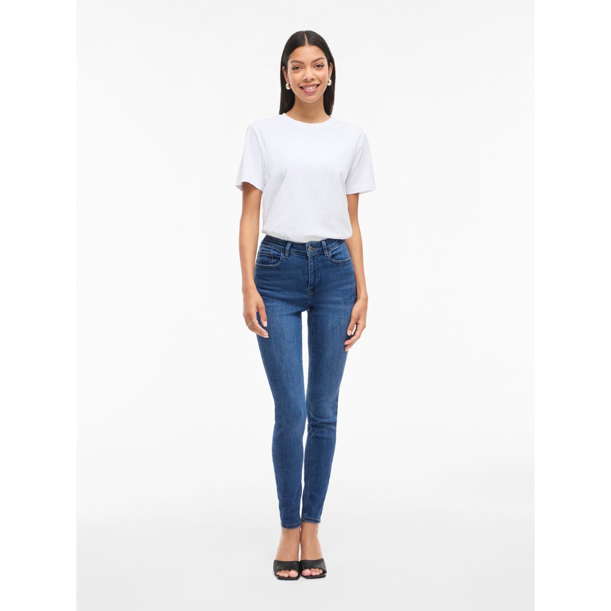 Jean Skinny medium blue denim, VILA