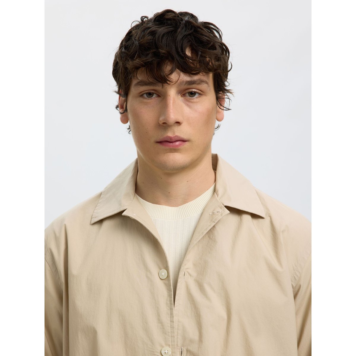 Surchemise pure cashmere, SELECTED
